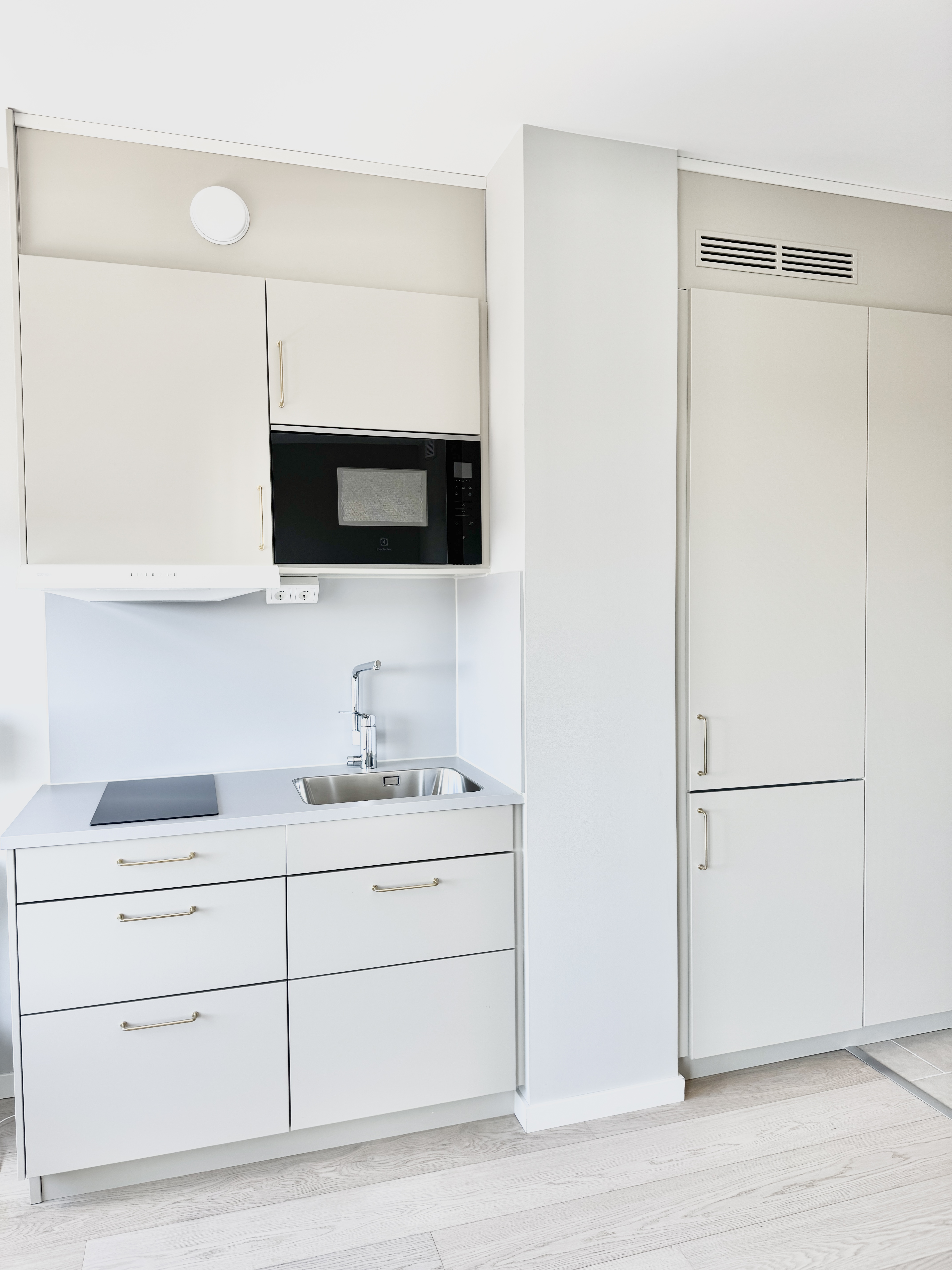 Modernt praktiskt pentry